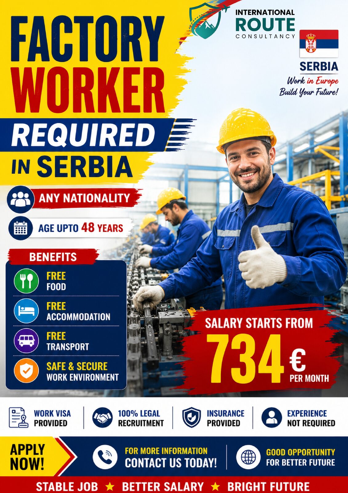 Kabul, Immigration, SERBIA NEEDS GENERAL LABOUR IN EUROPE