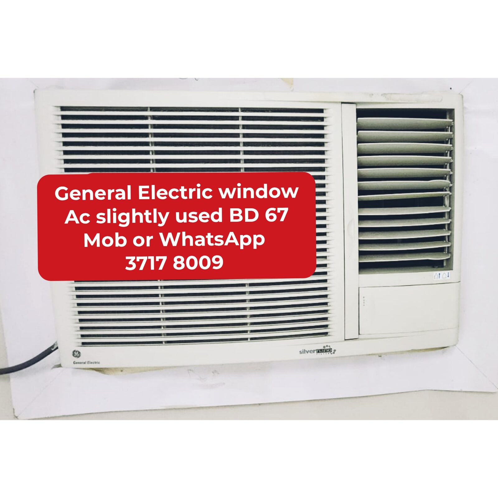 Manama, Air Conditioners, BHD 67,  🌎🌍General Electric In Good Condition For Sale With Delivery