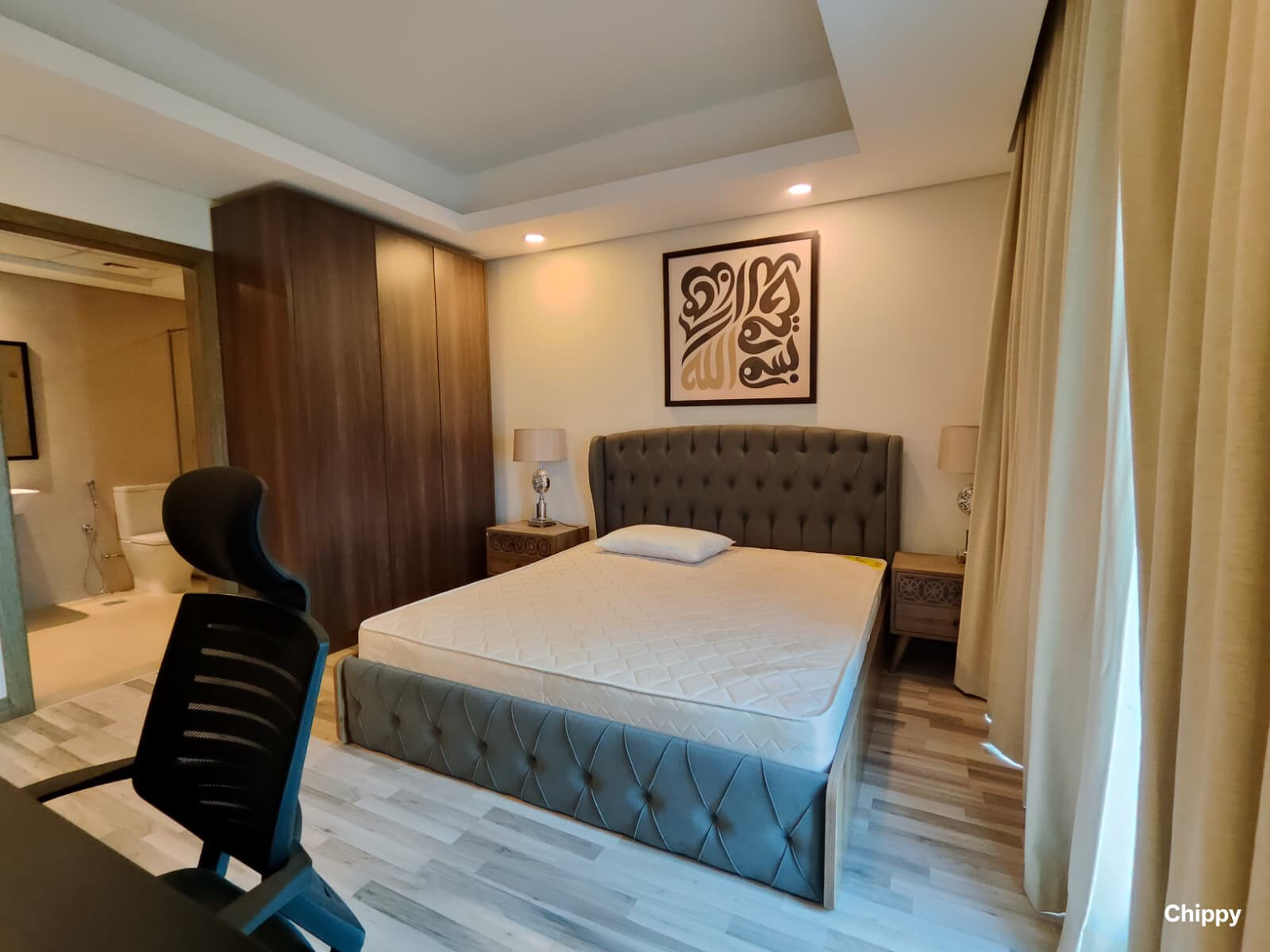 Busaiteen, Apartments, Flats, Houses & Villas, BHD 430/month,  1 BR,  🏡 Fully Furnished 1BR Apartment For Rent In Busaiteen | Gym & Pool | Near King Hamad Univ