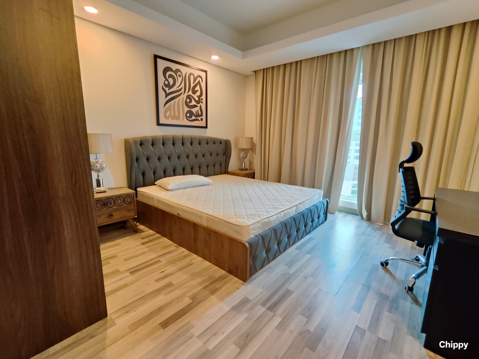 Busaiteen, Apartments, Flats, Houses & Villas, BHD 430/month,  1 BR,  🏡 Fully Furnished 1BR Apartment For Rent In Busaiteen | Gym & Pool | Near King Hamad Univ