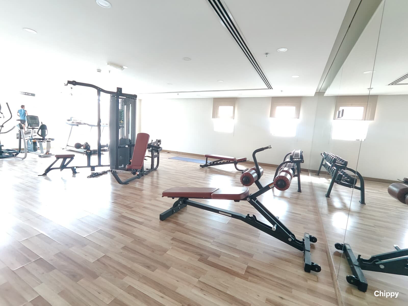 Busaiteen, Apartments, Flats, Houses & Villas, BHD 430/month,  1 BR,  🏡 Fully Furnished 1BR Apartment For Rent In Busaiteen | Gym & Pool | Near King Hamad Univ