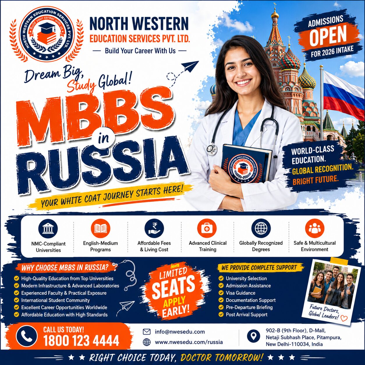 Mumbai, Counseling, 🚀🩺 Doctor Mode: ON. Destination: Russia! 🇷🇺