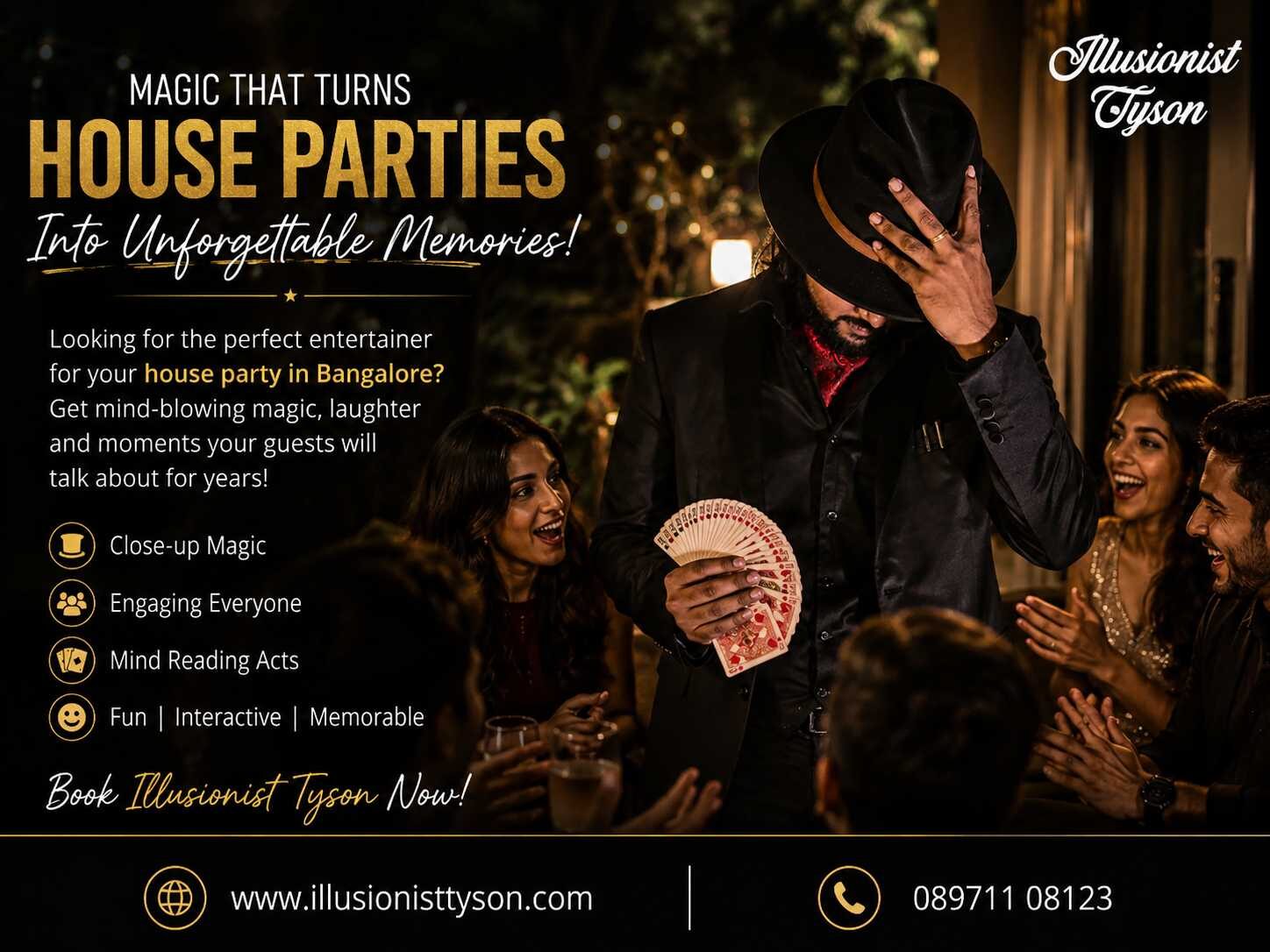 Mumbai, Creative, How To Choose The Right Corporate Magician For Your Event | Illusionist Tyson