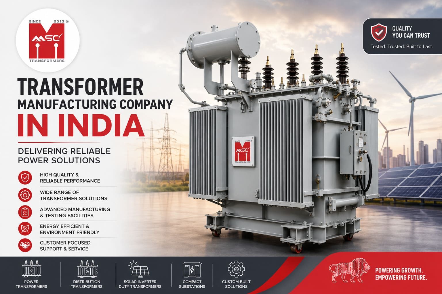 Pune, Electronics, Trusted Transformer Suppliers In India | MSC Transformers