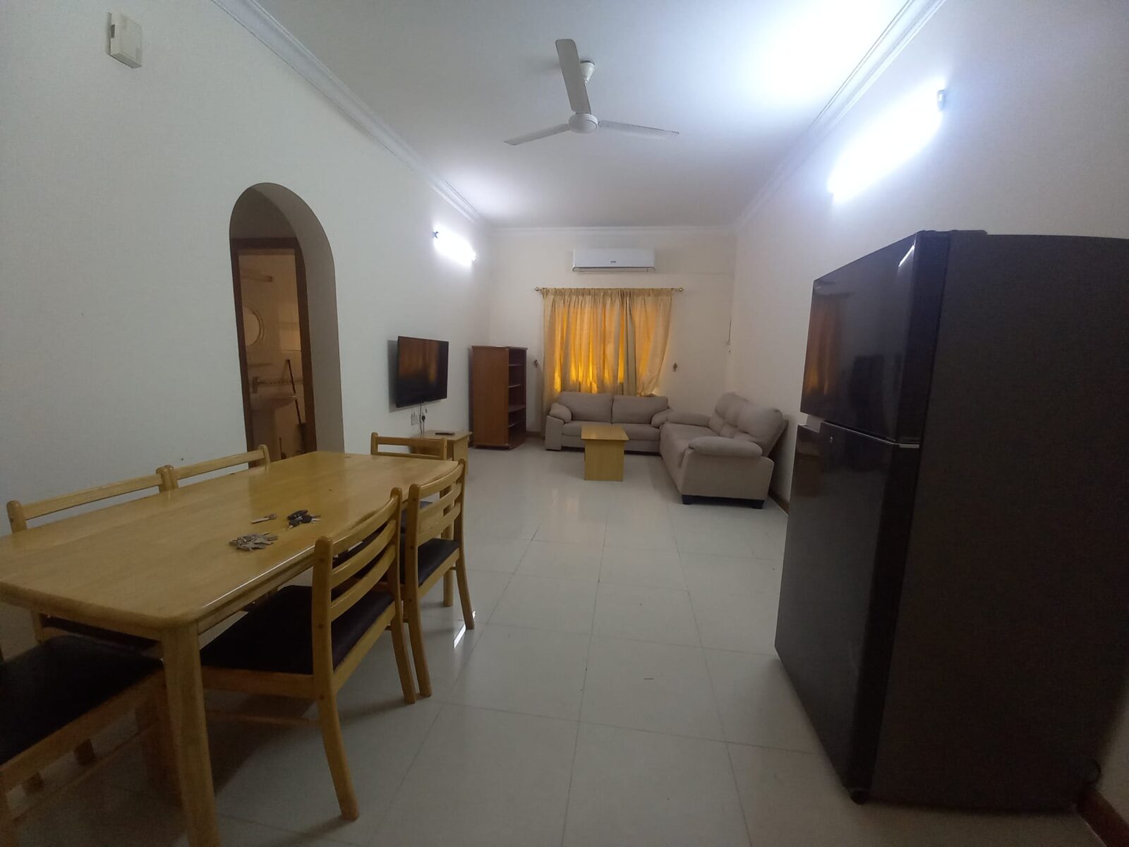 Hoora, Apartments, Flats, Houses & Villas, BHD 300/month,  2 BR,  # 2 BEDROOMS,2 BATHROOMS,HALL,KITCHEN,FULLY FURNISHED WITH EWA -300 #