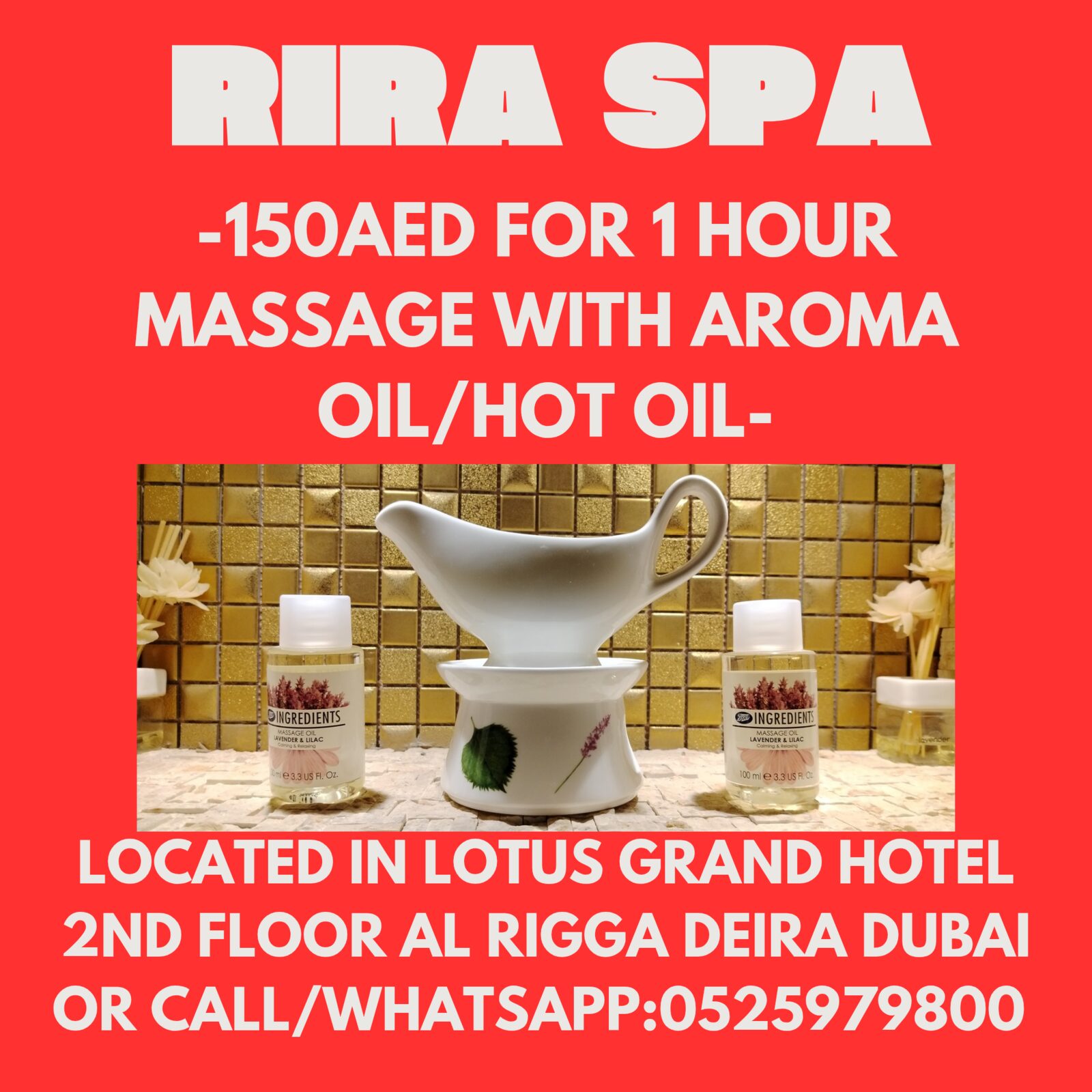 Al Rigga, Health, Rira Spa Offer 7/13/2026