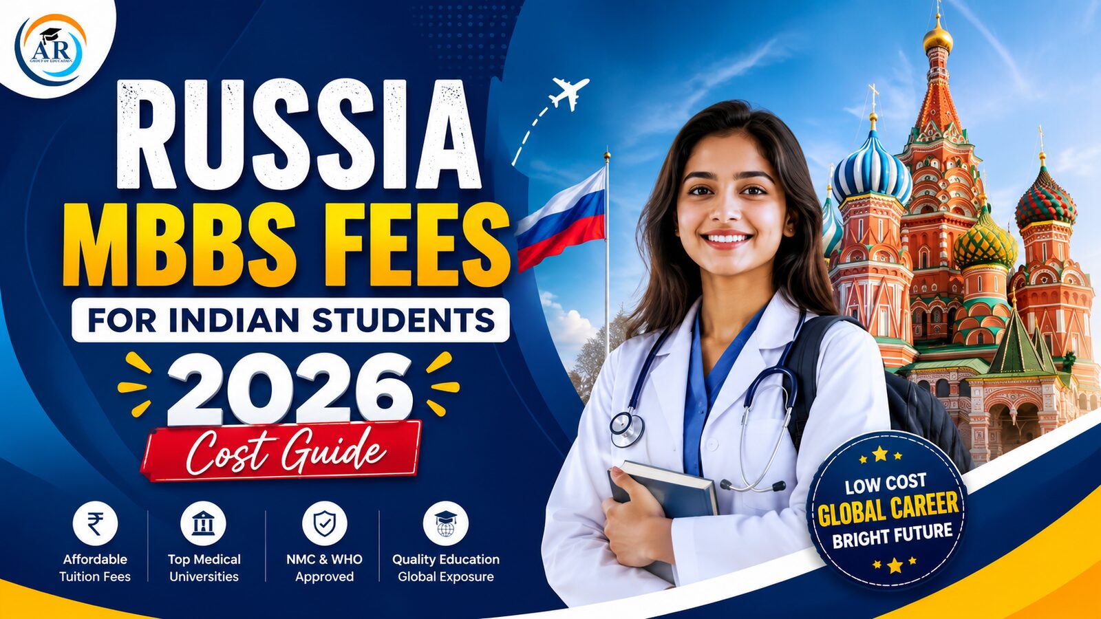 Greater Noida, Education, Russia MBBS Fees For Indian Students | Low-Cost Medical Education Abroad
