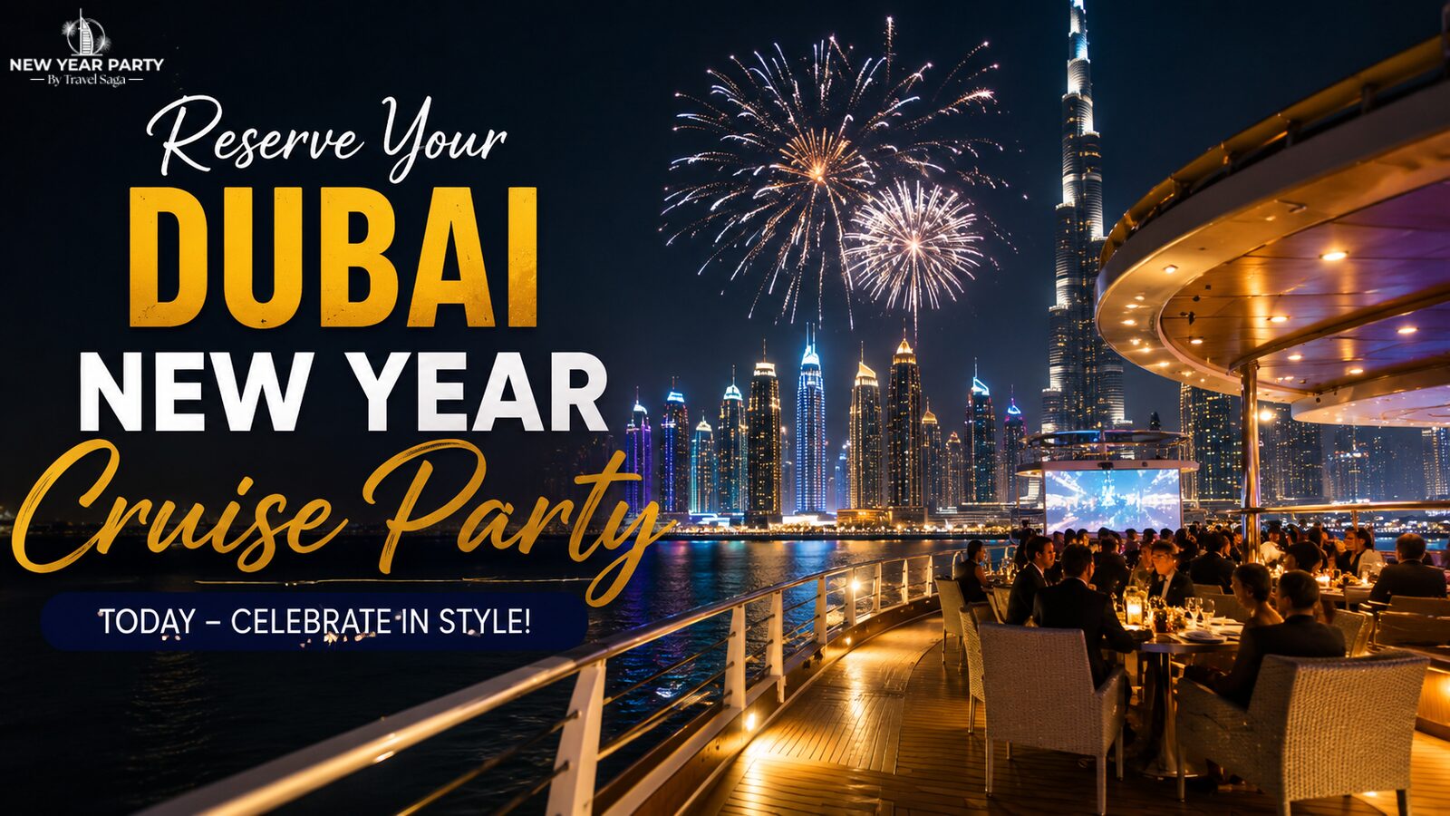 Dubai, Travel, Reserve Your Dubai New Year Cruise Party Today &ndash; Celebrate In Style!