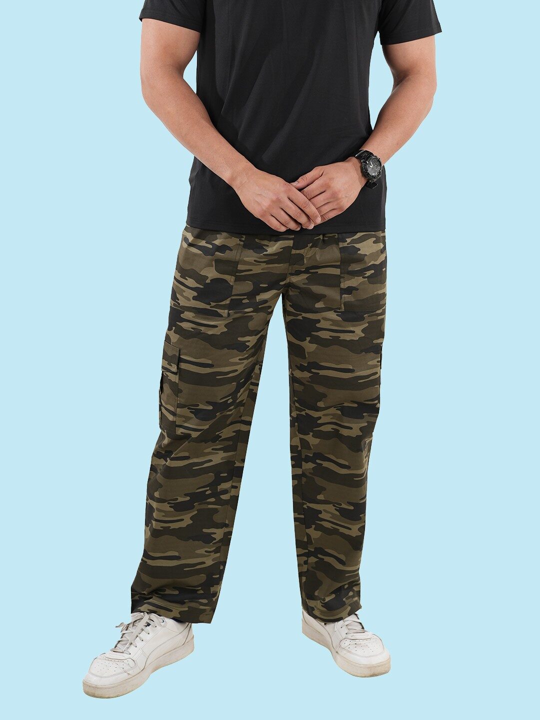 Mumbai, Clothing & Accessories, INR 500,  Cotton Cargo Track Pant For Men For Comfort