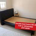 BHD 28,  🌍🌎Double Bed Frame In Good Condition For Sale With Delivery