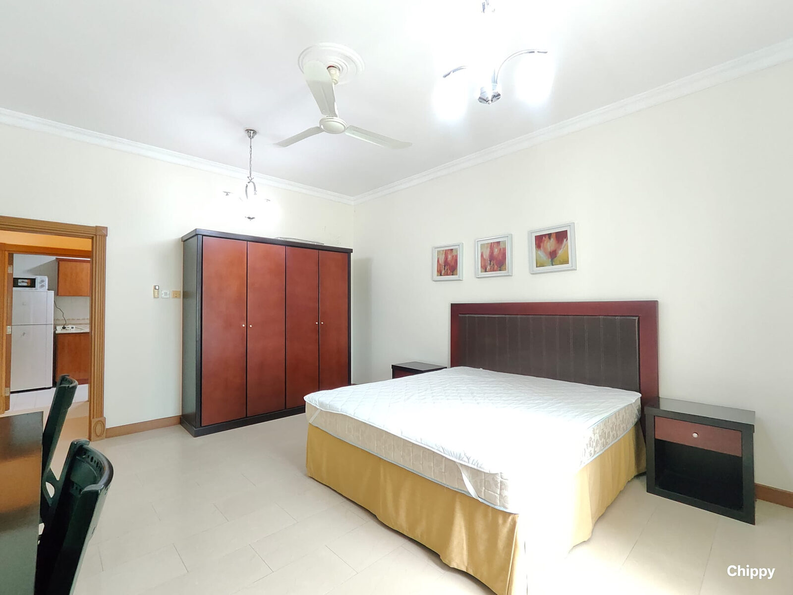 Busaiteen, Apartments, Flats, Houses & Villas, BHD 300/month,  Furnished,  1 BR,  Spacious 1BHK Fully Furnished Apartment | Balcony | Near RCSI & KHUH | Busaiteen