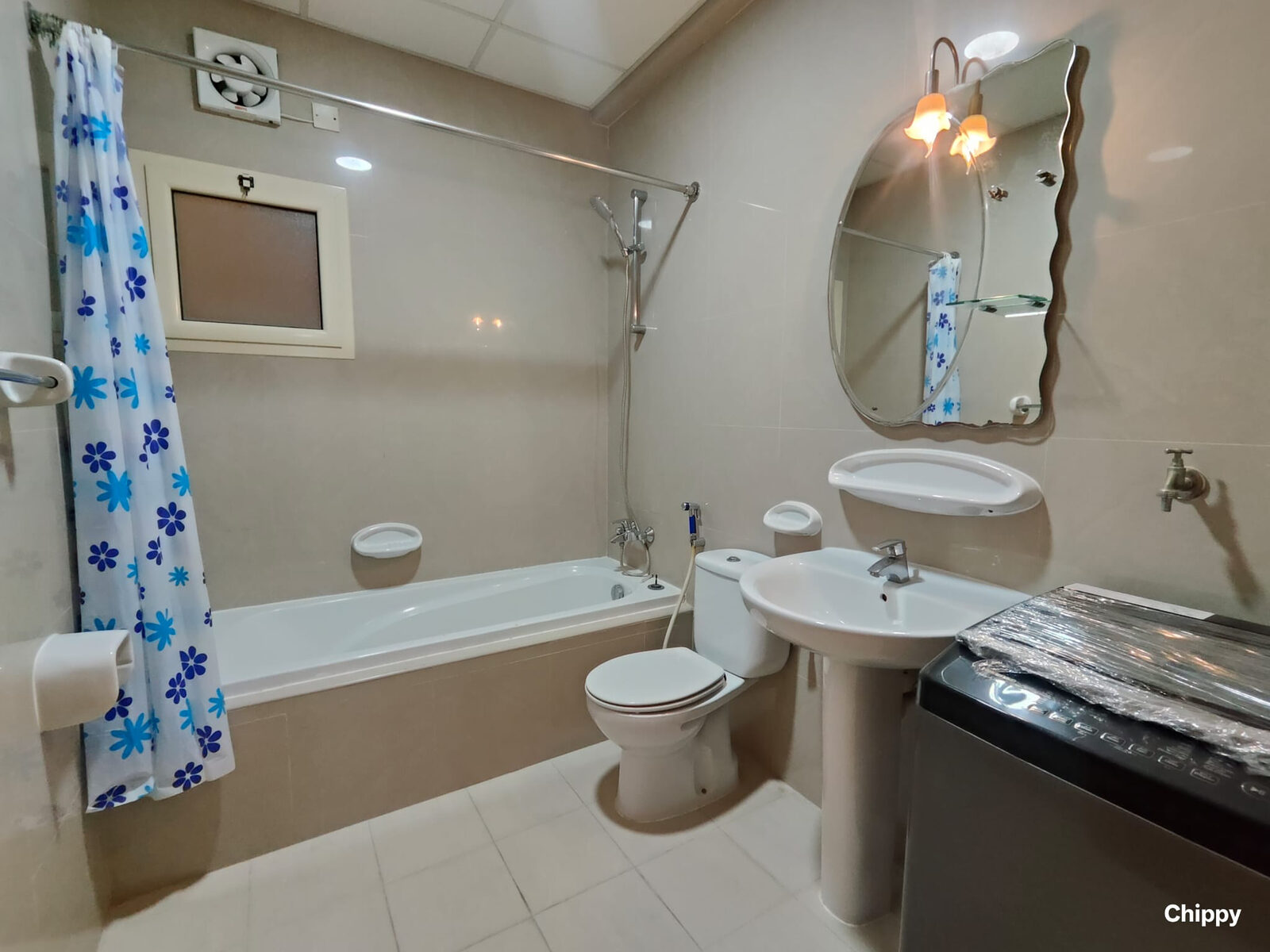 Busaiteen, Apartments, Flats, Houses & Villas, BHD 300/month,  Furnished,  1 BR,  Spacious 1BHK Fully Furnished Apartment | Balcony | Near RCSI & KHUH | Busaiteen
