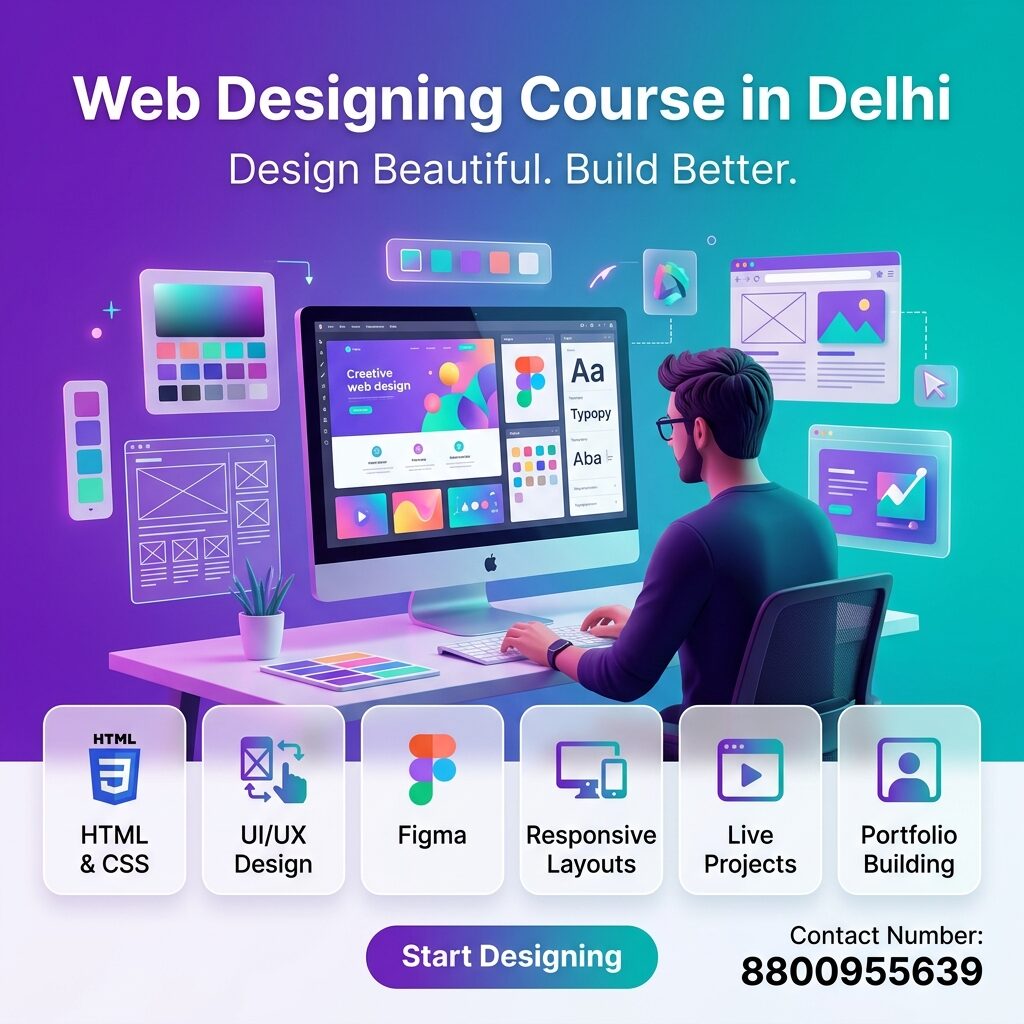 Noida, Education, Master Creative Web Design With The Best Web Designing Course In Delhi