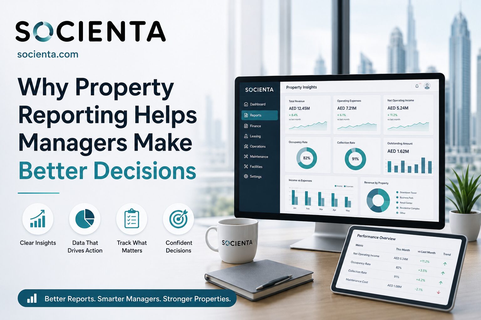 Dubai, Real Estate, Gain Better Business Insights With Smart Property Reporting