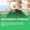 Get Aramco Schedules And Approval (WPR, Riggers, Scaffolding, Crane Operator)