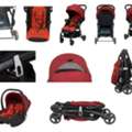 SAR 350,  Juniors Stroller For Baby, Red And Black Used But Very Clean