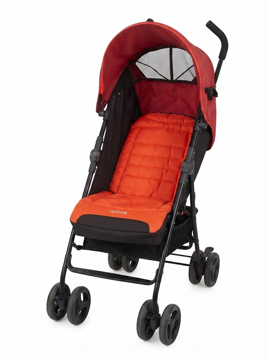 Jeddah, Baby & Kid Stuff, SAR 350,  Juniors Stroller For Baby, Red And Black Used But Very Clean