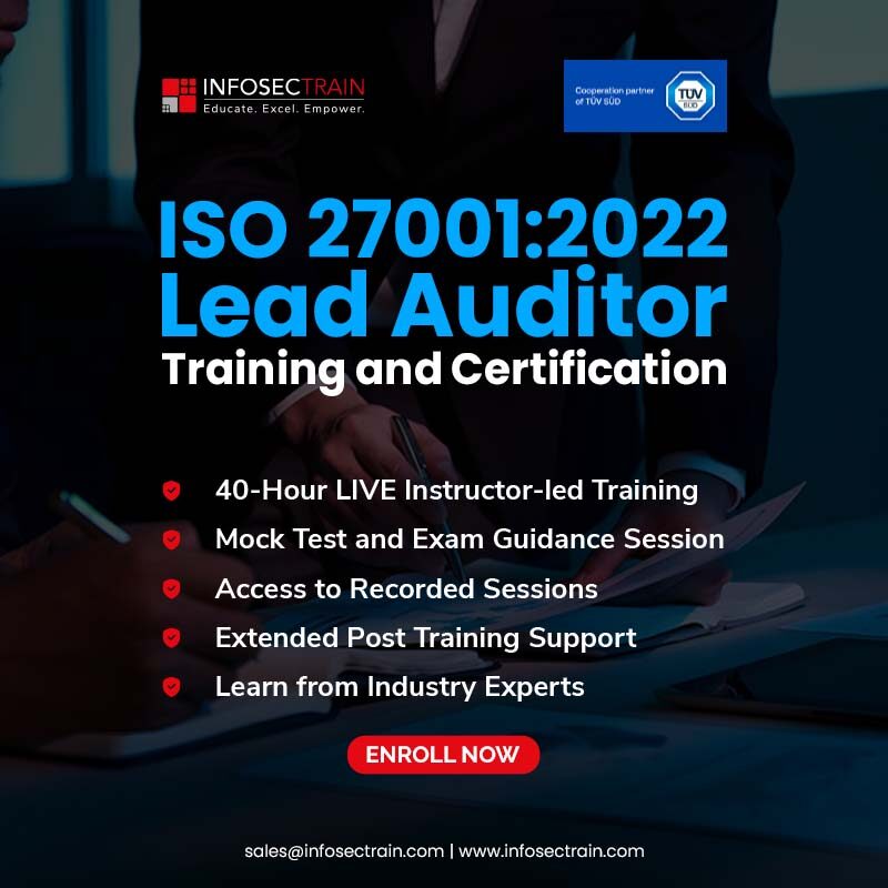 Dubai, Lessons Offered, ISO 27001 LA Online Training