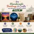 INR 1000,  Shop Handmade Paintings And Crafts From Bengaluru Student Creators Today