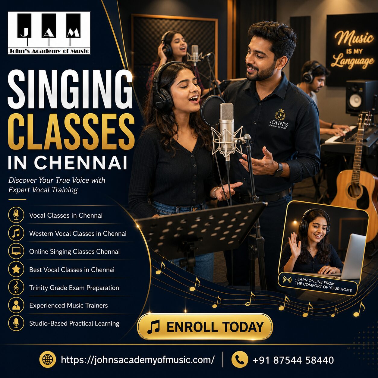 Chennai, Training, Learn Singing In Chennai With Professional Vocal Coaches