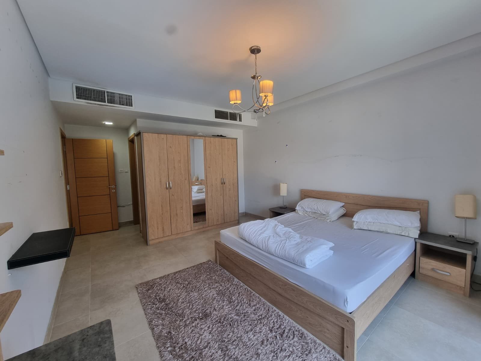 Amwaj Islands, Apartments, Flats, Houses & Villas, BHD 300/month,  Furnished,  1 BR,  70 Sq. Meter,  Delightful 1 BR FF Apartment With Balcony Close To Lagoon Park