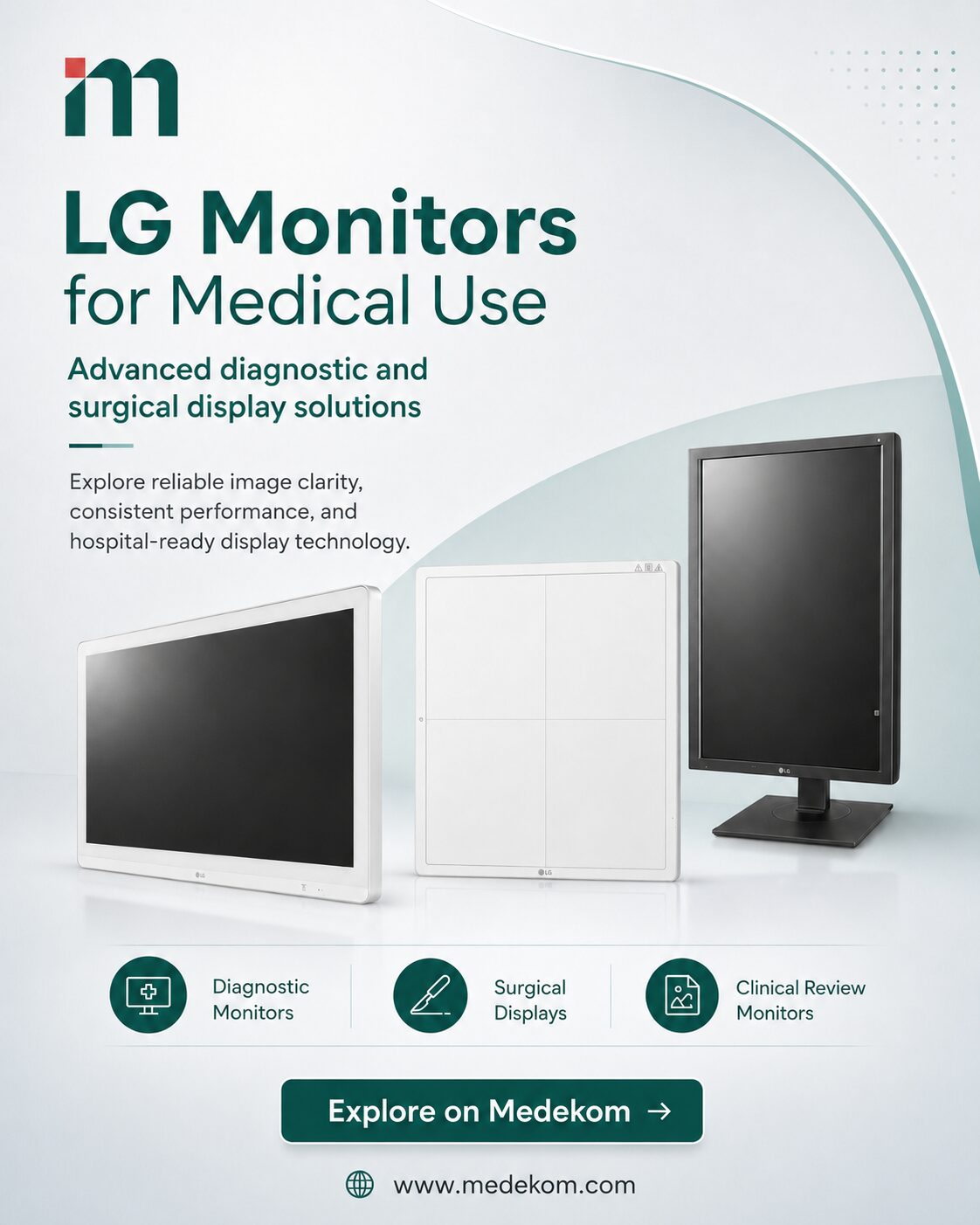 New Delhi, Electronics, LG Surgical Monitor For Sale On Medekom