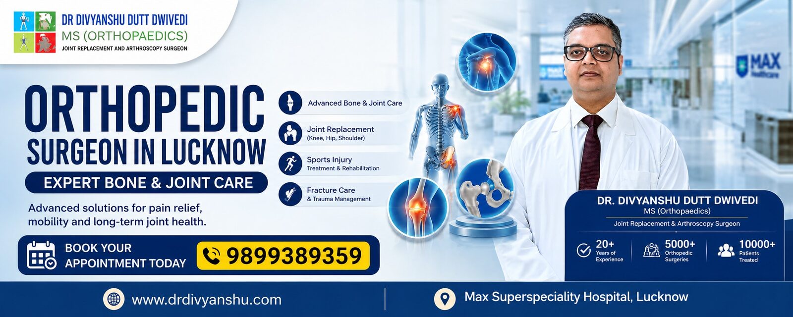 Lucknow, Health, Best Orthopedic Surgeon In Lucknow