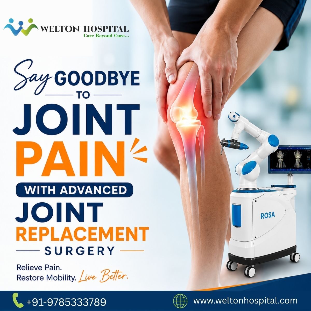 Jaipur, Health, Say Goodbye To Joint Pain With Advanced Joint Replacement Surgery