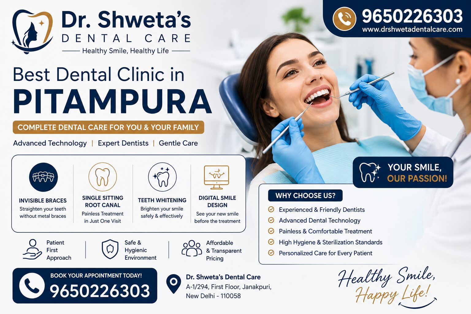 New Delhi, Dental, Dental Clinic In Pitampura New Delhi