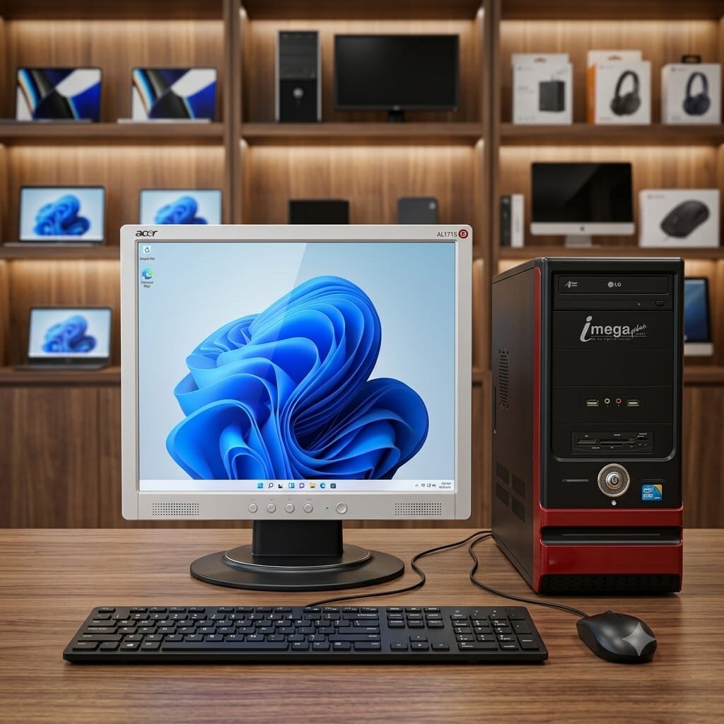 East Riffa, Computers, BHD 22,  Special Offer Computer Full Set With Multimedia Monitor 4 GB RAM + 500 GB HDD (22/-BD Only