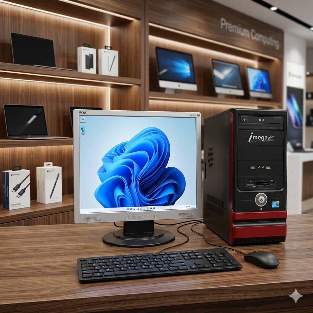 East Riffa, Computers, BHD 22,  Special Offer Computer Full Set With Multimedia Monitor 4 GB RAM + 500 GB HDD (22/-BD Only