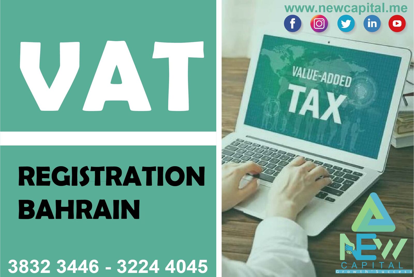 Manama, Business, VAT Registration Bahrain