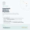 Hyperbaric Medicine Physician