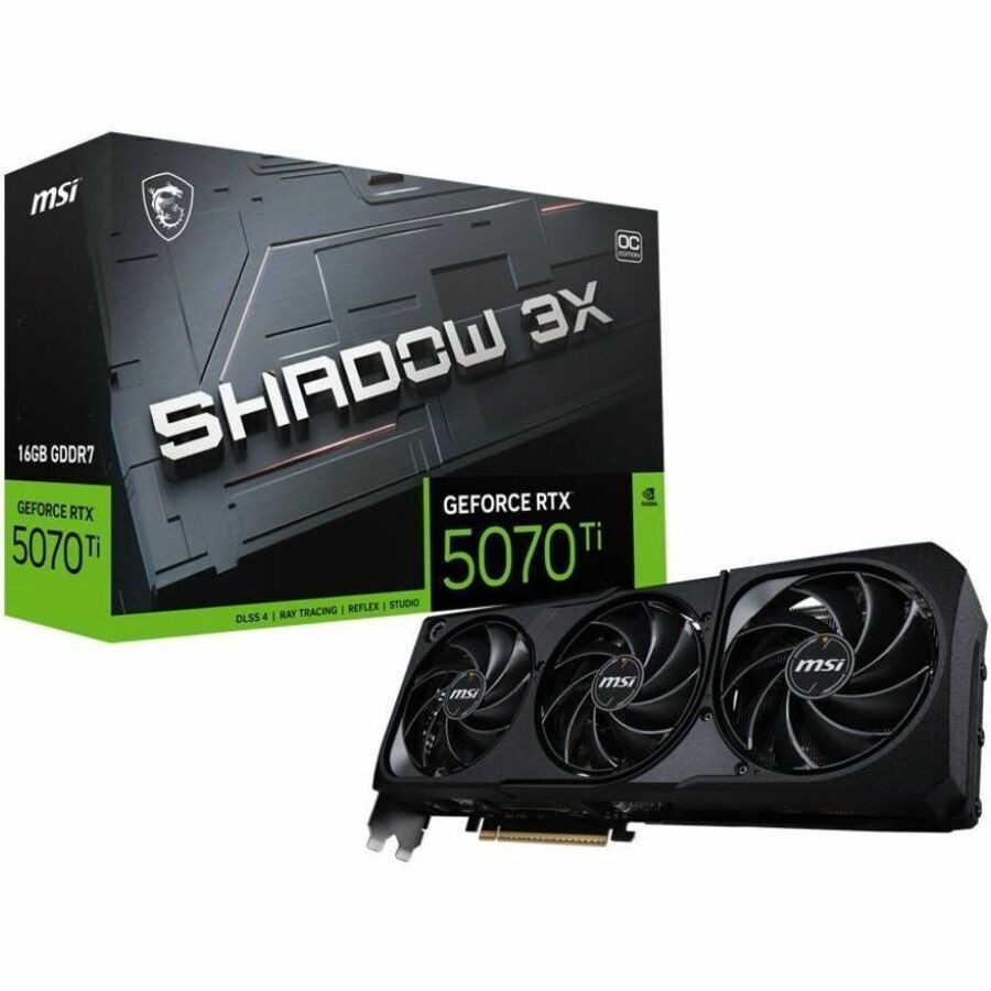 New York, Photo & Video, USD 500,  MSI GeForce RTX 5070 Ti 16G Shadow 3X OC Graphics Card