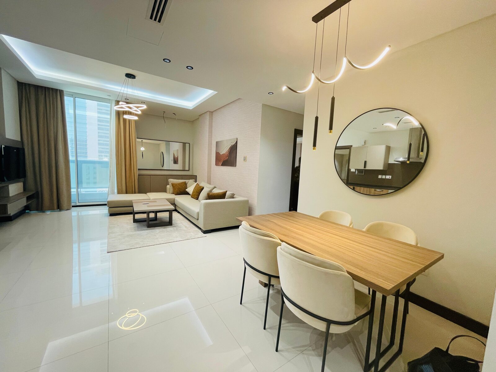 Manama, Apartments, Flats, Houses & Villas, BHD 600/month,  Furnished,  3 BR,  150 Sq. Meter,  Furnished 3bhk Apartment In Seef