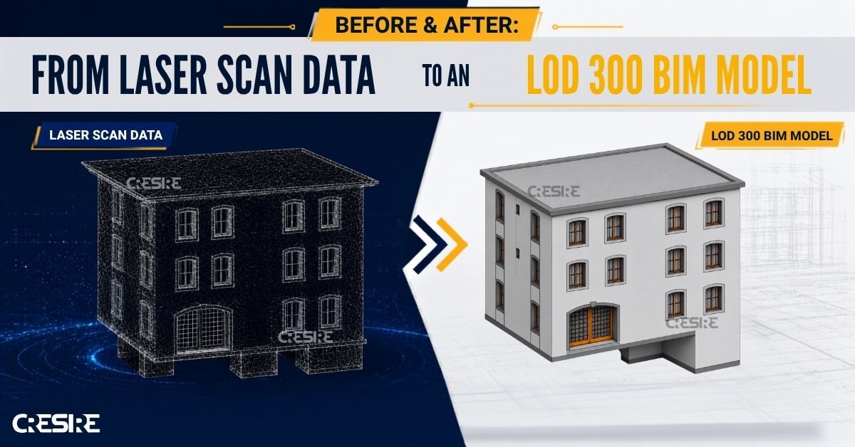 New York, Business, How A Laser Scan Became An Accurate LOD 300 BIM Model