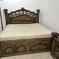 SAR 400,  Bed With Mattress , Wardrobe 6doors , Dressing Table