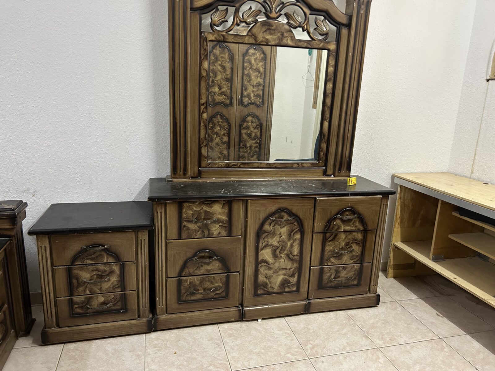 Dammam, Furniture, SAR 400,  Bed With Mattress , Wardrobe 6doors , Dressing Table