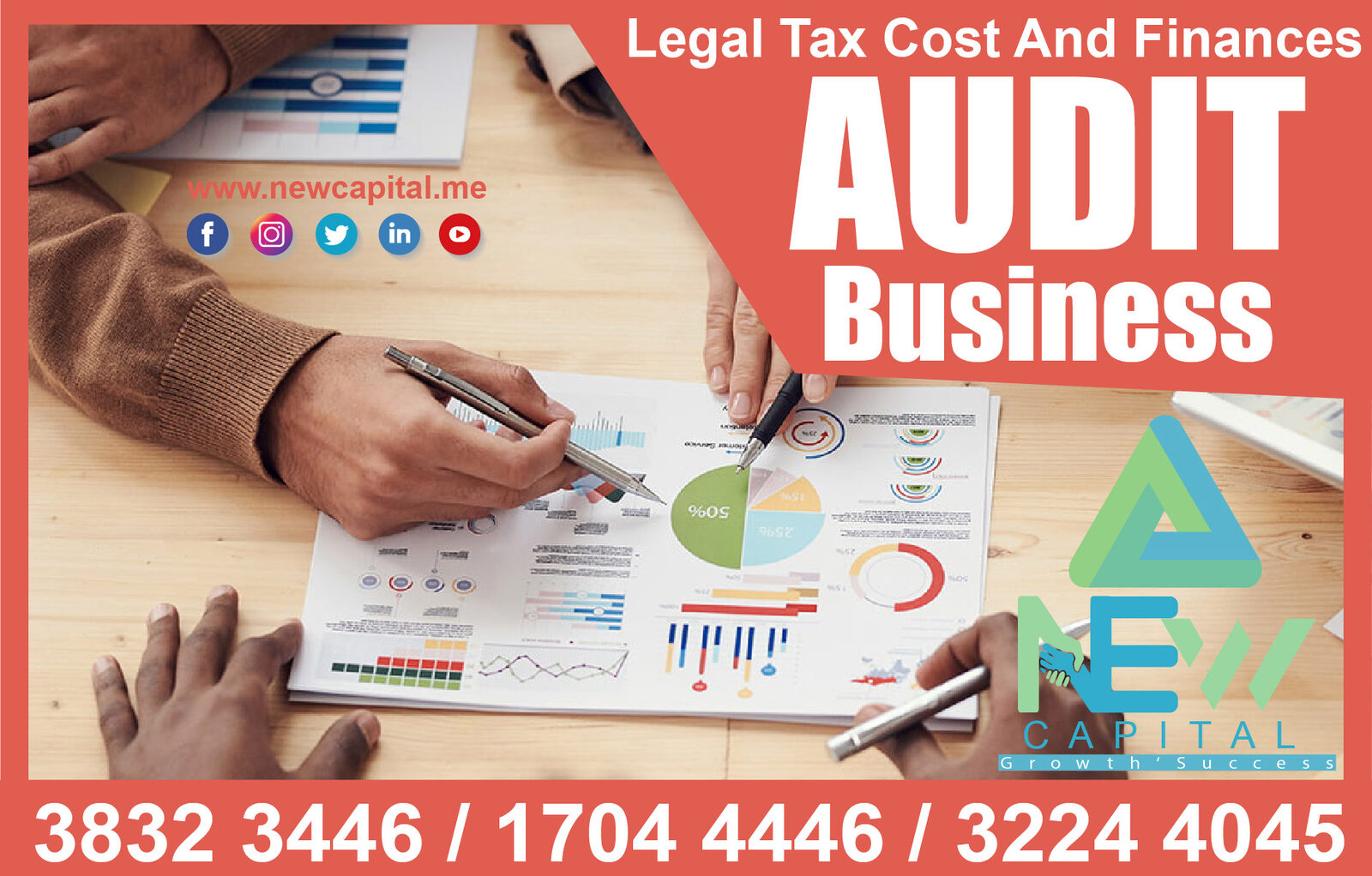 Manama, Business, Legal Tax Cost And Finances Audit Business 50 Bhd