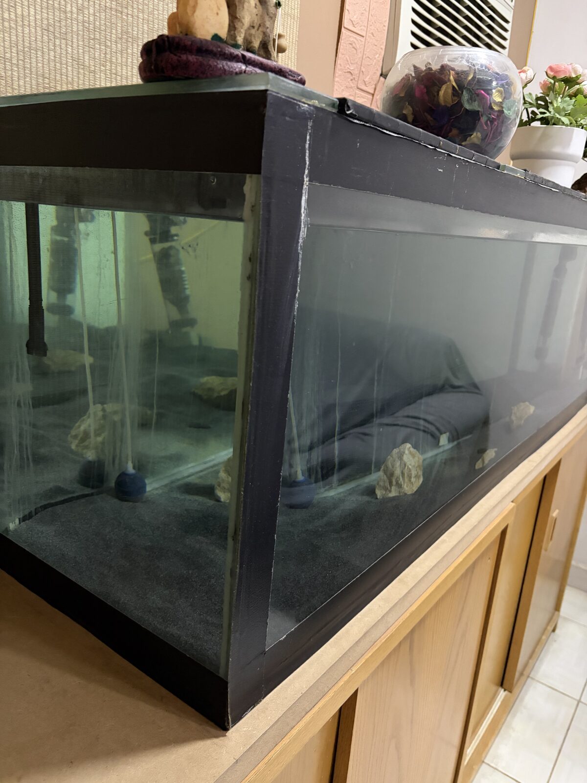 Riyadh, Household Items, SAR 850,  Big Aquarium For Sale - 1500 CM X 50 CM