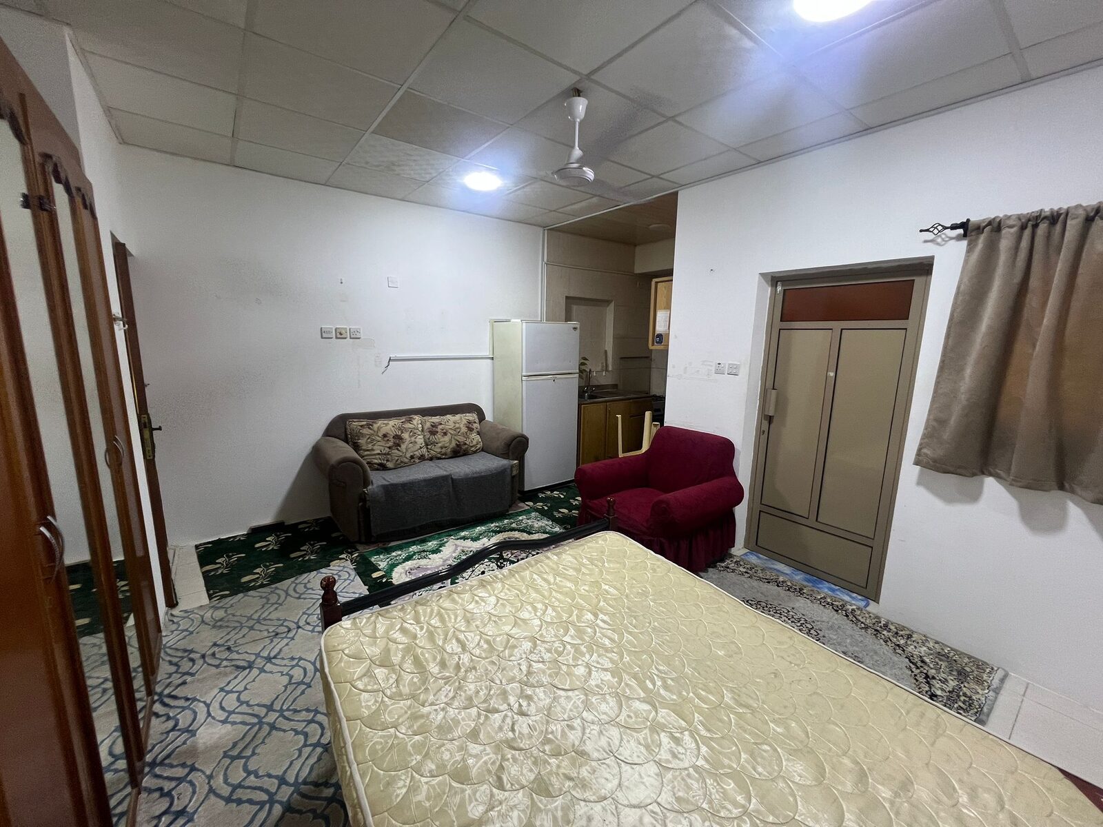 Manama, Apartments, Flats, Houses & Villas, BHD 150/month,  Furnished,  Studio,  Affordable  Flat For Rent In Sahala Near Khamis