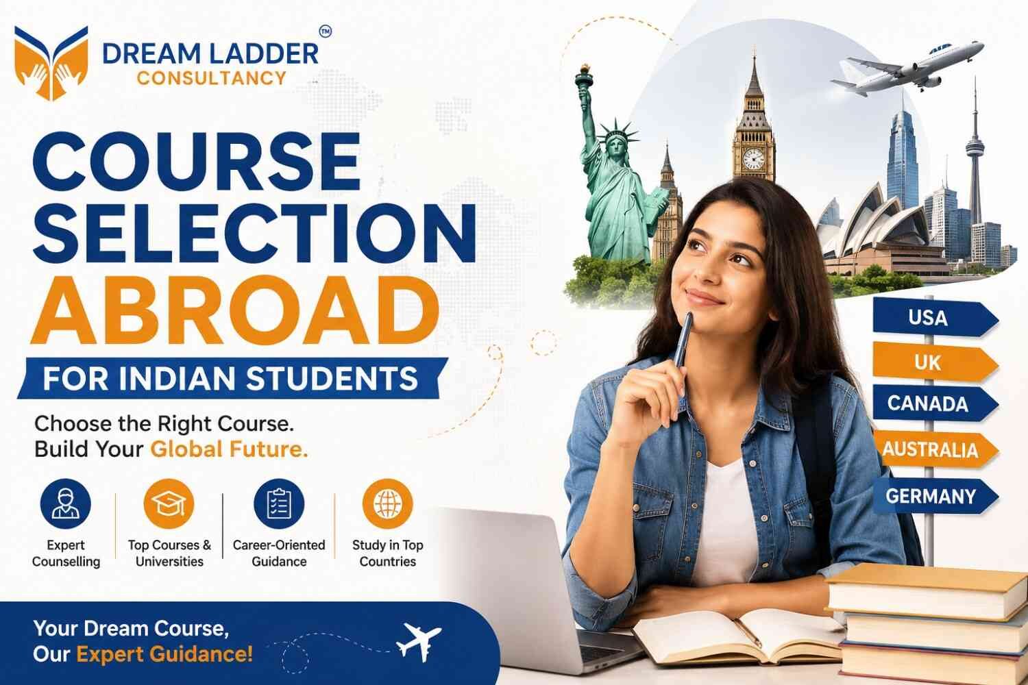 Mumbai, Education, Course Selection Abroad For Indian Students | Dream Ladder Consultancy