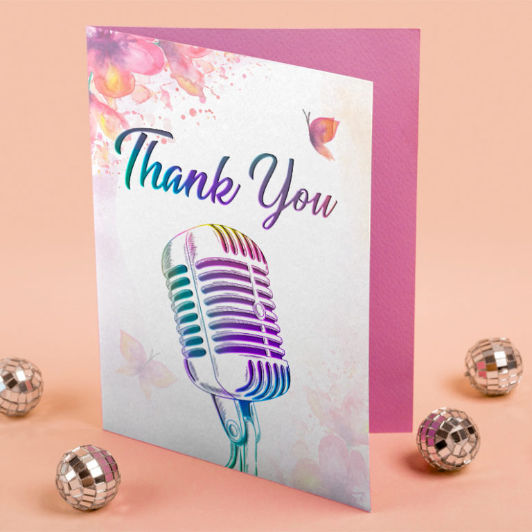 Los Angeles, Printing, Buy Folded Akuafoil Greeting Cards From Print Magic