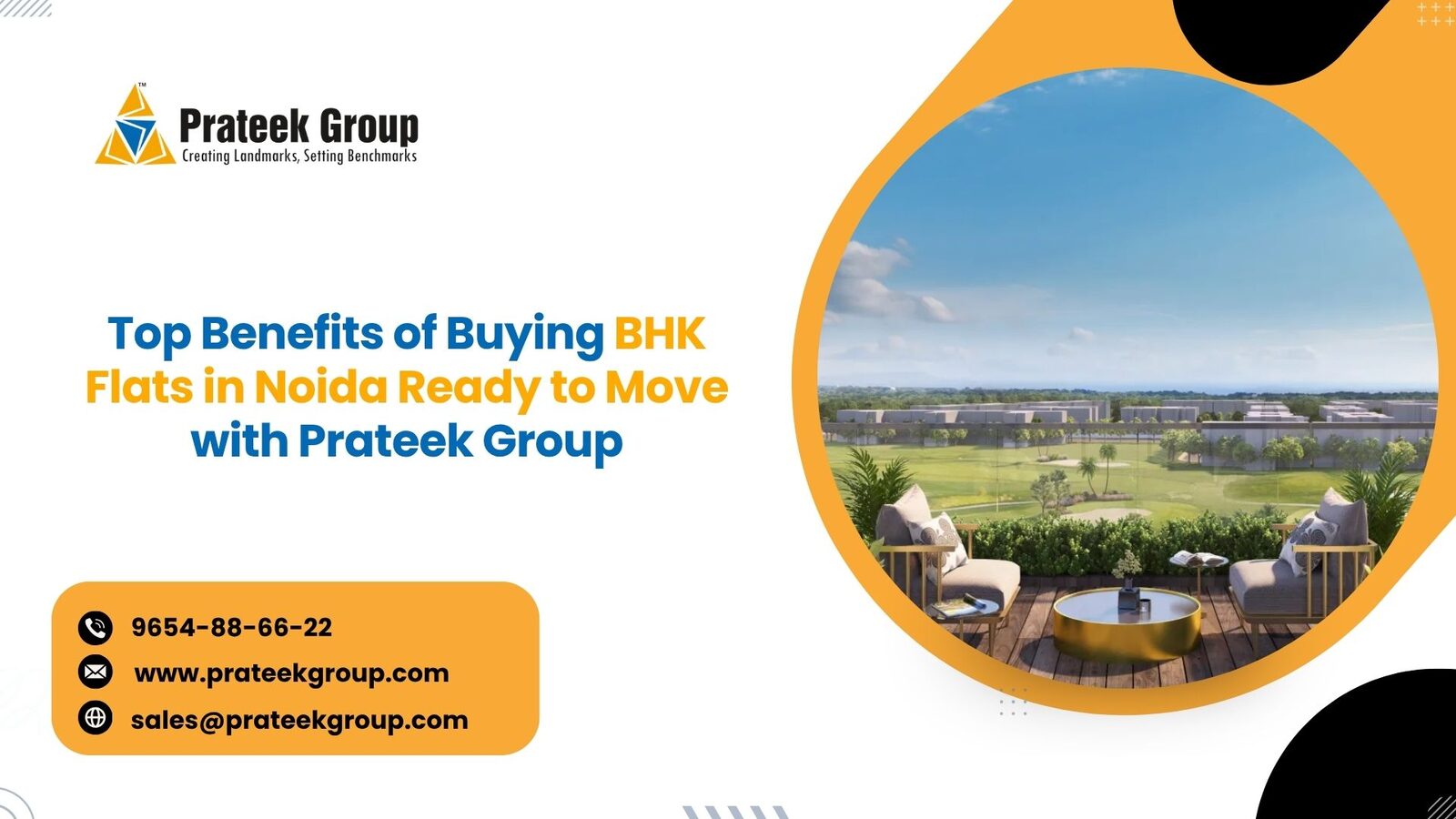 Lucknow, Real Estate, Top Benefits Of Buying BHK Flats In Noida Ready To Move With Prateek Group