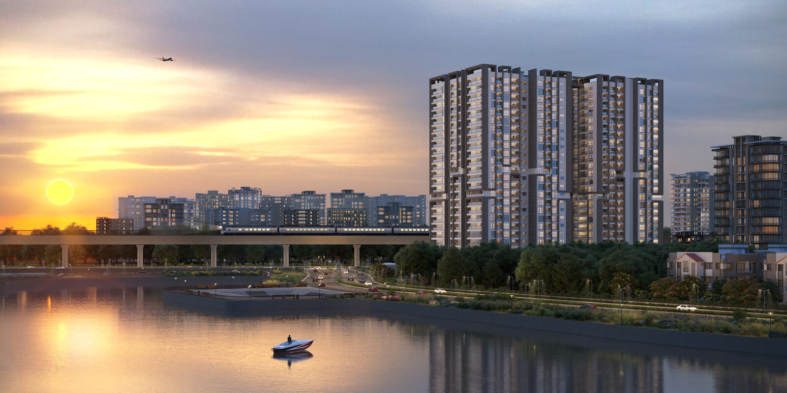 Hyderabad, Real Estate For Sale, INR 9000,  4 BR,  Gated Community Flats For Sale In Kukatpally | Makuta Taranga