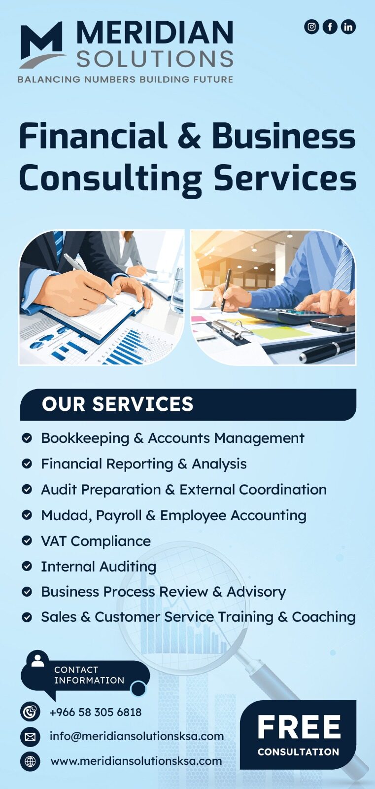 Dammam, Accounting, Accounting, VAT & Bookkeeping Services For SMEs &ndash; Dammam, Khobar & Jubail.