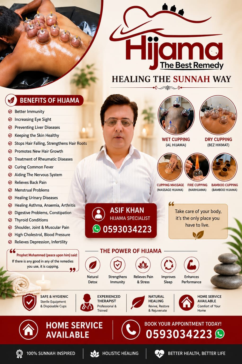 Riyadh, Creative, Hijama (Cupping) For High Blood Presure