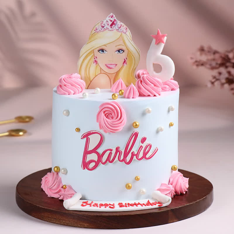 Gurgaon, Food, INR 815,  Order Barbie Doll Cake Online With Same-Day Delivery
