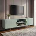 GBP 179,  Flutrina 180cm Painted TV Unit With Storage - Media Wall Cabinet