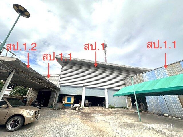 Bangkok, Real Estate For Sale, THB 16806000,  6 BR,  400 Sq. Feet,  One-story Factory For Sale, Phraeksa Road, Soi Dechmit, Mueang Samut Prakan.